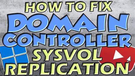 fix domain controller replication